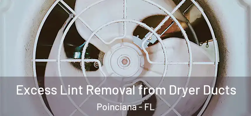 Excess Lint Removal from Dryer Ducts Poinciana - FL